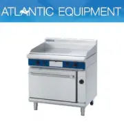 ** Blue Seal GPE56 900 mm Gas Griddle Electric Convection Oven Range