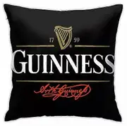 Wwxx Guinness Cushion Cover Gift 45 X 45 Pillow Case New Home Decor Bar Drink XH