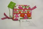 Vera Bradley LILLI BELL COMPACT Wallet MINI ZIP Coin for PURSE Tote BACKPACK NWT