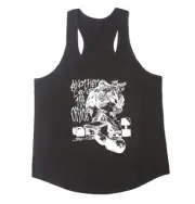 Gym King Mens Wear Singlets Top Training Exercise Sports Vest Body Building 006