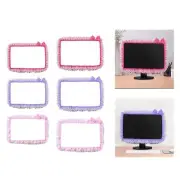 Computer Screen Frame Border Cover Modern Lovely for Laptop PC Tablet TV