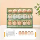 Automatic Egg Storage Box with Side Door for Refrigerator Organization