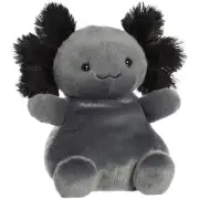 Aurora World Plush - Party Sized Palm Pals - ONYX AXOLOTL (Medium - 8 inch) -New
