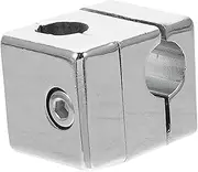 CANIGHT Lab Equipment Clamp Square Cross Clamp Holder Metal Stand 10mm Diameter Easy to Use
