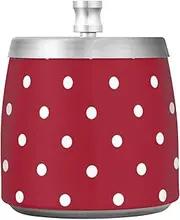 Red Polka Dot Weed Ashtray, Metal Ashtrays, Cigar Ashtrays for Men