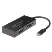 4 in1 Micro USB 3.1 Type C to MMS SD TF S2 Memory Card Reader OTG Combo Adapter
