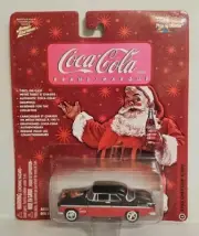 Johnny Lightning Coca Cola Santa 1955 Chrysler C-300 White Lightning C95