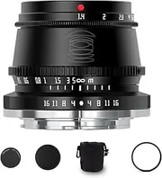 TTArtisans 35mm F1.4 Manual Focus Large Aperture APS-C Lens for Sony E-Mount Cameras A7 A7II A7R A7RII A7S A7SII A6500 A6300 A6000 EX-3 NEX-3R NEX-F3K NEX-5 NEX-5R