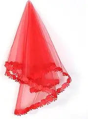 [TINEASUR] Bridal Wedding Veil White Veil Bride Wedding Wedding Veil Girl Bridal Veils Wedding Dress Veil Bride Veil Cathedral Length Veil Wedding Dress for Bride Wedding Veils
