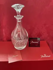 NIB FLAWLESS Exquisite BACCARAT France Glass MASSENA Crystal DECANTER & STOPPER