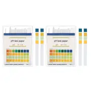 2pcs pH0-14 Test Strip 100 Litmus Indicator Paper Tester Alkaline Acid Testing