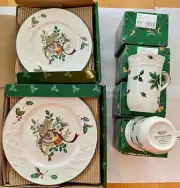 MIKASA Countryside NEW IN BOX Desert/Salad Plates (4) Brunch Plates (4) Mugs (4)
