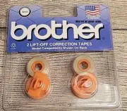 BROTHER 2 LIFT-OFF CORRECTION TAPES New