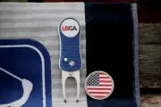 PGA Championship Quail Hollow Ball Marker & Ahead Divot Tool - Beautiful Black