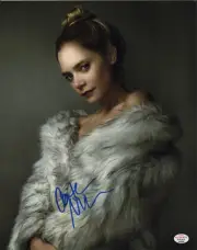 CAITLIN MEHNER "THE BLACKLIST" ACTRESS SIGNED ALLURING PHOTO PAAS