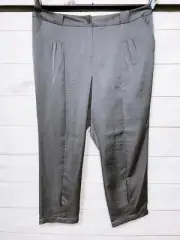 Lane Bryant Womens Pants Size 22 Gray High Rise Pockets