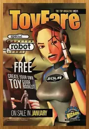 1999 ToyFare Lara Croft Tomb Raider Vintage Print Ad/Poster Video Game Wall Art