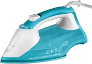 [Russell Hobbs] iron [2400W, 115g/min Extra Steam Boost] (Ceramic sole, Autosteam, 240ml Water Tank, Anti-lime & Anti-Drip Function, 35g/min Steam) Light & Easy Brights Aqua 26482-56
