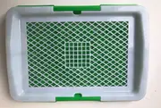 YES4PETS Small Portable Dog Potty Training Tray Pet Puppy Toilet Trays Loo Pad Mat 45x33 cm