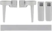 DRONE HEIGHTENED LANDING GEAR LEG SUPPORT PROTECTOR EXTENSIONS FITS MAVIC MINI 1 MINI 2, LIGHTWEIGHT COMPACT STABLE STRONG PC GREY FRONT REAR LEGS DRONE CAMERA