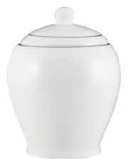 [Maxwell & Williams] White Platinum Sugar Bowl in Platinum