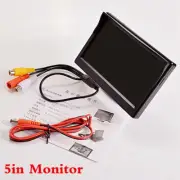 5inch HD TFT LCD Monitor Fit for Car Reverse Rear View Backup Camera DVD VCD (for: MG)