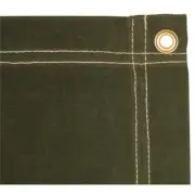 4 x 6 ft. Canvas Tarp - Olive Drab