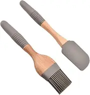Silicone Baking Tool Set Grilling Oil Brush Baking Gadgets Ergonomic Handle for