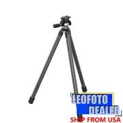 Leofoto SA-402CX+MH-60X Arca Clamp Outdoors Tripod with Dynamic Ball Head Set