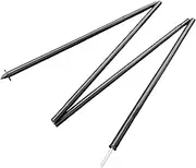 harayaa Tent Pole,78.74inch,Telescoping Folding Sturdy, Multifunction,Metal Canopy Rod,Tent Rod, for Hiking Beach Camping Outdoor