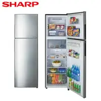 在飛比找環球Online優惠-【SHARP 夏普】253L 雙門電冰箱 SJ-HY25-S