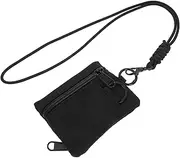 [DOITOOL] Outdoor Hanging Pouch Lightweight Lanyard Wallet for Men for Coins Keys Cards for Camping Hiking Outdoor Sports Camouflage Design Convenient Storage