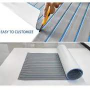 Nonslip Marine Flooring Yacht Mat Teak EVA Foam Boat Decking Self-Adhesive Pad