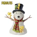 【正版授權】ENESCO 糊塗塌客 堆雪人 塑像 公仔 精品雕塑 胡士托 SNOOPY PEANUTS - 399048