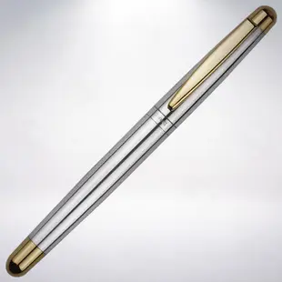 德國 OTTO HUTT 奧托赫特 DESIGN02 925純銀鍍金雙色鋼筆