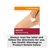 Melolin Absorbent Dressing 5cm x 5cm 5 Pack by Smith & Nephew