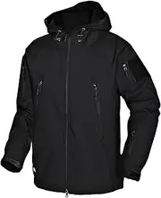 [Kelmon] Men's softshell hooded pullover, tactical jacket