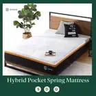 Memory Foam Hybrid Mattress Queen Double King Single Pocket Spring 3 Zone -Zinus