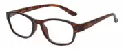 Isaac Mizrahi Women Blue Light Filter Glasses Crystal Tortoise Havana Brown 51mm