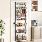 Over the Door Pantry Organizer 8-Tier Adjustable Baskets Pantry Organization