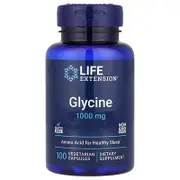 Life Extension, Glycine, 1,000 mg, 100 Vegetarian Capsules