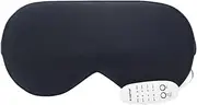 [Leona Co] Heated Eye Mask, Silk Dual-Sided Electric Warm Compress Eye Heating Pad