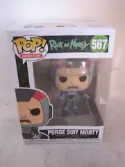 FUNKO POP PURGE SUIT MORTY #567 FIGURE RICK AND MORTY
