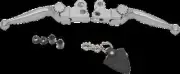 PSR Journey Chrome Adj Lever Set Harley Dyna Sturgis 91