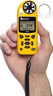 Nielsen-Kellerman Kestrel 5500 Weather Meter - Wind speed, temperature, humidity