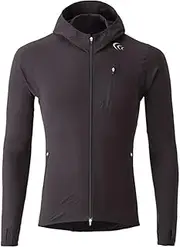 [Goldwin] C3fit 3F36105 Men's Training Sharp Tech Hooded Jacket, Black, L