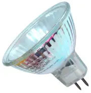 6 PACK EXN-CG 50 WATT MR16 36 DEGREE FLOOD LIGHT UV-BLOCKER FOR CLOTHING ART