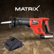 Matrix Reciprocating Saw Blades Cordless 20V Set Power Tool w/ Battery Charger
