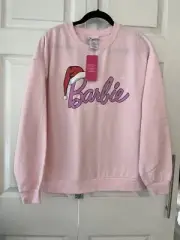 Barbie Christmas Sweatshirt Pullover Size L