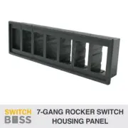 ROCKER SWITCH 7 GANG HOUSING PANEL - 4x4 Boating Caravan Marine Case Cover 12v